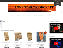 Tablet Screenshot of lonestarwoodcraft.com